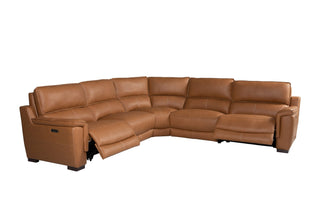 kira sectional electric recliner sofa