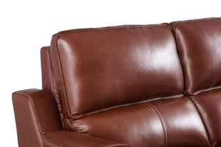 kira sofa brown power recliner