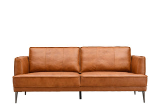 lauren leather sofa rustic modern