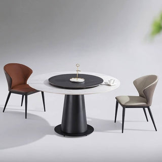 leandro circular dining table