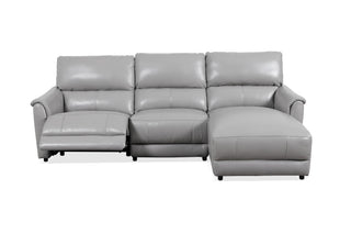 leather l shape recliner sofa hailey