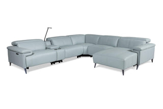 leather modular couch madeline