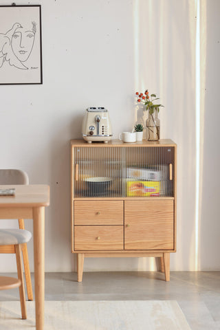leon buffet cabinet with drawers