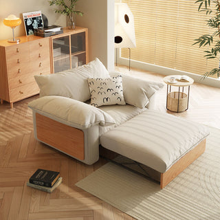 liam extendable sofa bed quick foldout feature