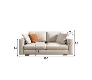 lilian 2seater fabric sofa