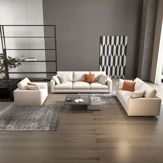 lilian sofa with tech fabric upholstery