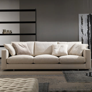 lilian tech fabric stationary sofa