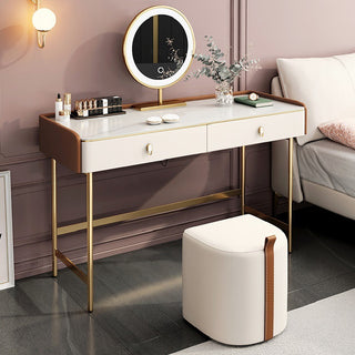 liliana designer dressing table sintered stone