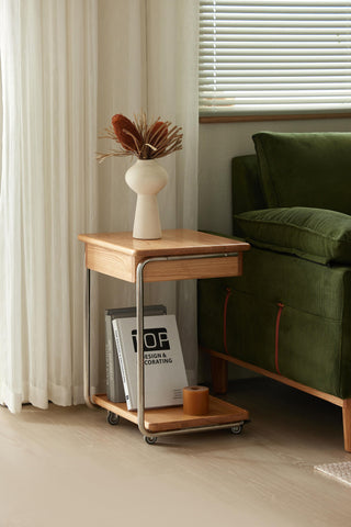 liv square side table easy to move