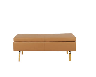 lotus entryway bench with storage gold legs