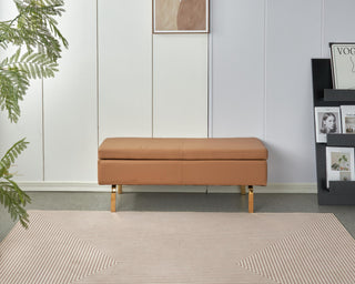 lotus entryway bench with storage