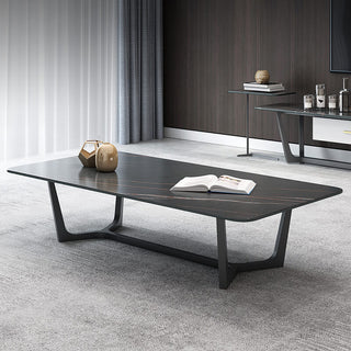 luxurious round rectangular coffee table elliot