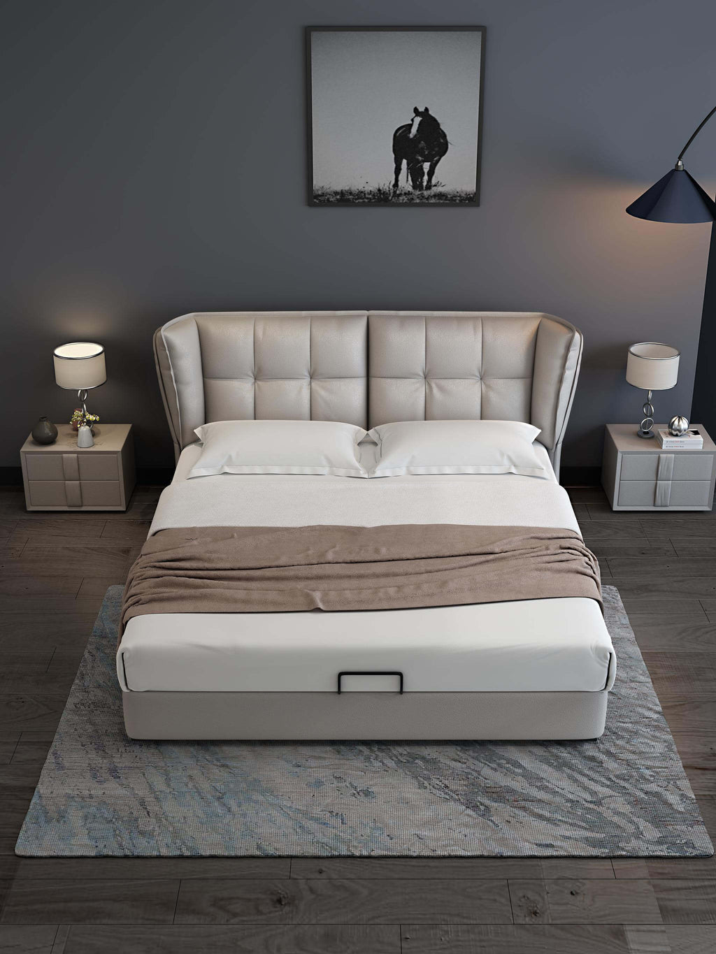 Mirella Luxury Bed Frame - Singapore | COMFY