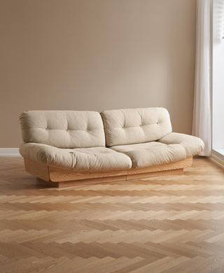 luxury tova wood sofa modern