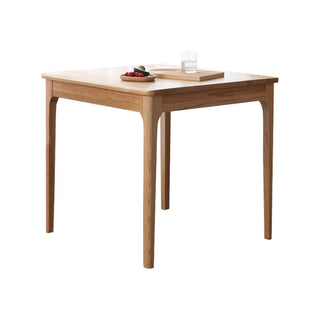 marcello 4 seater dining table space efficient oak