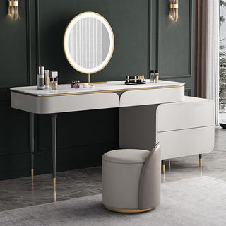 melody stone top vanity table