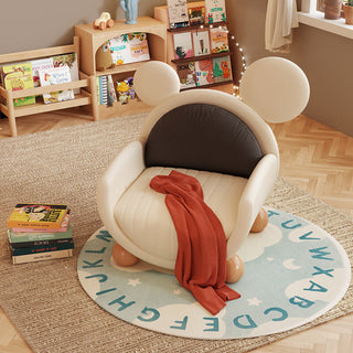 meno kids armchair charming mouse detail