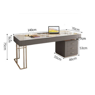merid study table with storage 140cm