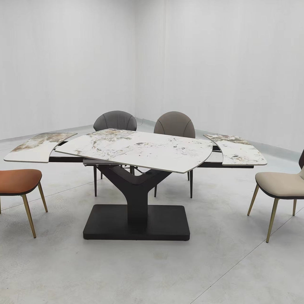 Merla Adjustable Dining Table - Singapore | COMFY