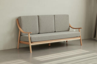 mid century modern sofa taro 3 seater