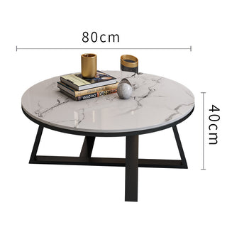 milan round coffee table stylish furniture