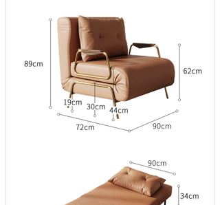 mina foldable couch bed