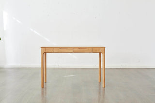 minimalist girona study desk wooden