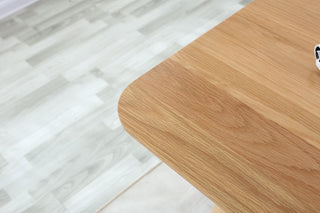minimalist oak dining bench luca design
