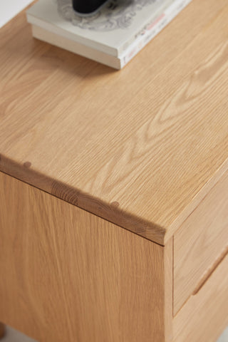 minimalist orbet wooden table