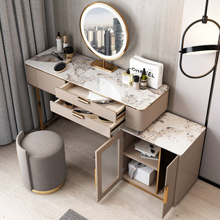 modern dressing table with mirror clarissa