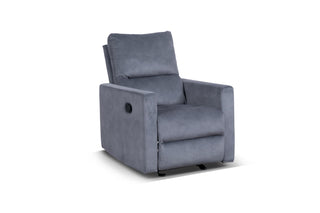 modern recliner armchair caleb tech fabric