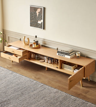 modern room mike wooden tv console