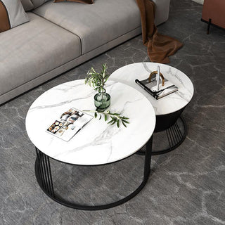 modern sintered stone coffee table sienna