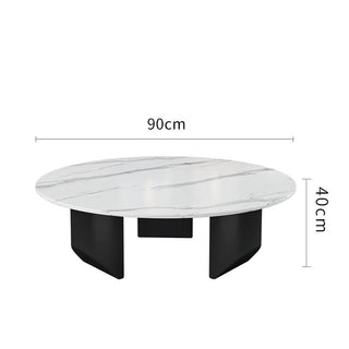 modern sintered stone coffee table