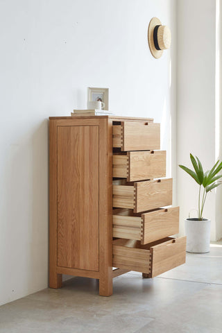 modern tropea chest drawers solid wood