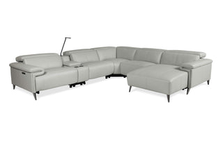 modular leather couch madeline
