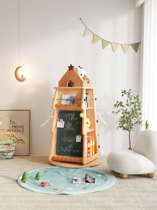 multi functional children bookshelf rufi