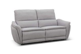 Gray sofa on a white background