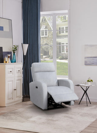 nathan grey recliner armchair