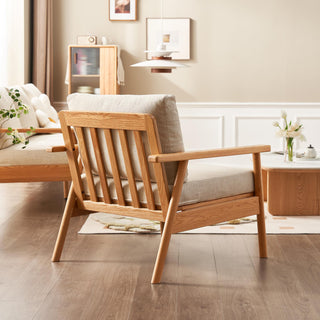 natural oak echo solid wood sofa