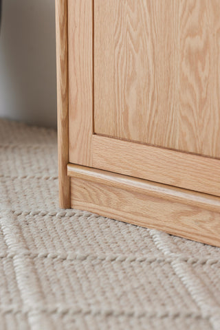 nia shoe and storage cabinet welcoming entryway