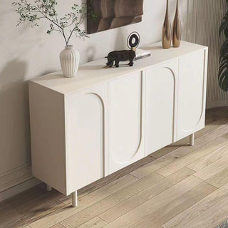 nicole minimalist white cabinet