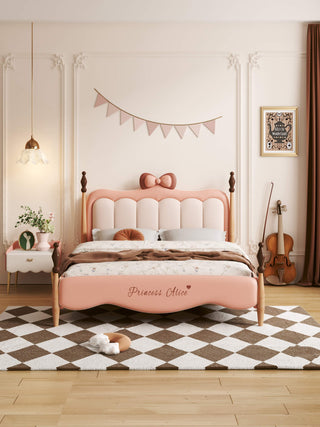 nini princess girls bed dreamy dual colour design