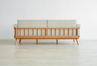 nova single sofa wooden elegance