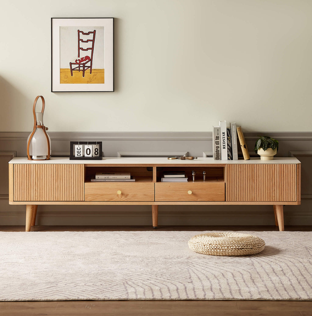 Parma Oak TV Console Singapore COMFY
