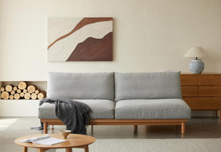 oak wood anzio sofa modern