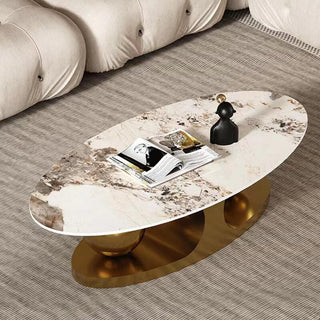 olida modern sintered stone coffee table