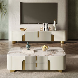 orta modern media console with matching sideboard