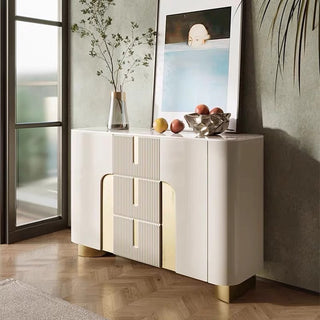 orta storage sideboard two doors sleek silhouette