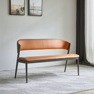 paola upholstered bench back